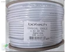 BOTECH COAXIAL CABLE RG6/U4 48 TEL CCS/AL ANTEN KABLOSU - 100 METRE