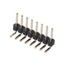 10 ADET - 5PH1RDA25-108G0NNBL6X3X3 8PİN 1X8 2.54MM 90C ERKEK THT R/A PIN HEADER