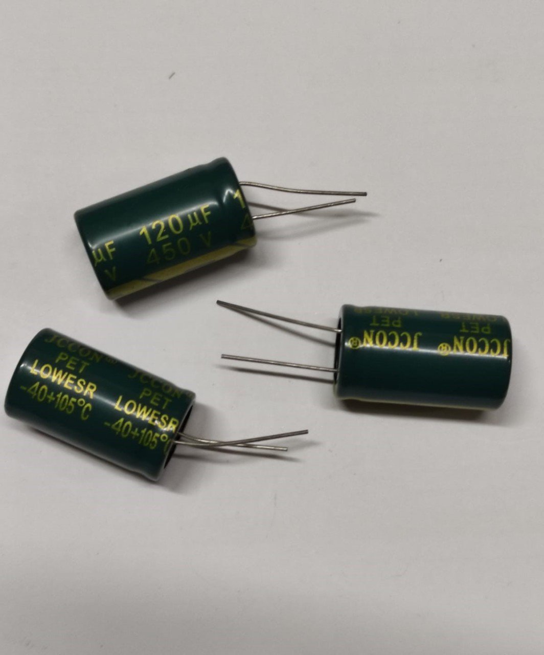 120UF 450V 105C 22x36 ELEKTROLİTİK ALÜMİNYUM KONDANSATÖR