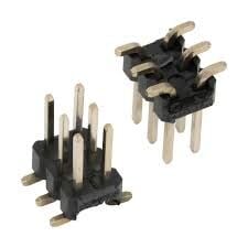 2 ADET -  DS1022-06-2X3S81SR 6PİN 2X3 2.54MM ERKEK SMT V/T PIN HEADER