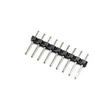 10 ADET - DS1021-1X9SF11-B 9PİN 1X9 2.54MM ERKEK 180C THT V/T PIN HEADER