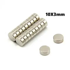 Neodyum Magnet Yuvarlak Mıknatıs 10x3mm