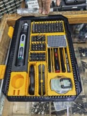 JAKEMY JM-8198 (Şarjlı Havya) 135 Parça Modüler Manuel Alet Kutusu