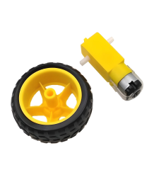 6V 250RPM MOTOR VE TEKERLEK SETİ