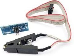 ıc test clips socket adapter soic8 sop8 flas chip adapter board module with cable programming soc