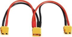 XT60 Lipo Pil Erkek - Dişi Paralel Şarj Kablosu