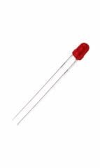 10 ADET - 3MM LED KIRMIZI