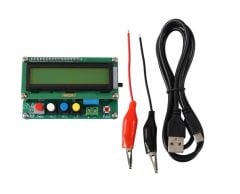 MOD-LC100-A DİJİTAL LCD YÜKSEK HASSASİYETLİ ENDÜKTANS KAPASİTE L/C METRE KAPASİTÖR TEST CİHAZI FREKANSI 1PF-100MF 1UH-100H LC10