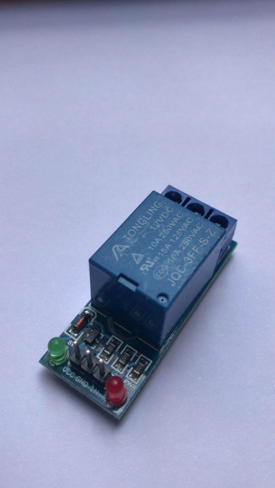 1 Kanal 12V Röle Kartı - 12V 1 Kanal Röle Kartı