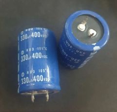 330UF 400V   105C 30X40   SNAP ALÜMİNYUM KONDANSATÖR