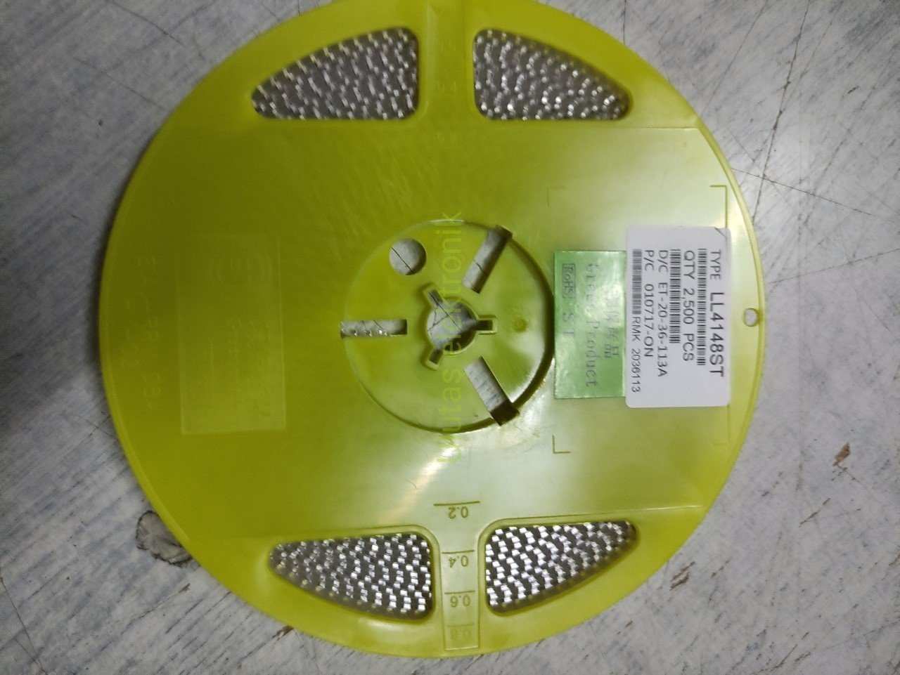 LL4148ST - (1N4148 LL34) SOD-80 MİNİMELF 150MA 100V DİYOT
