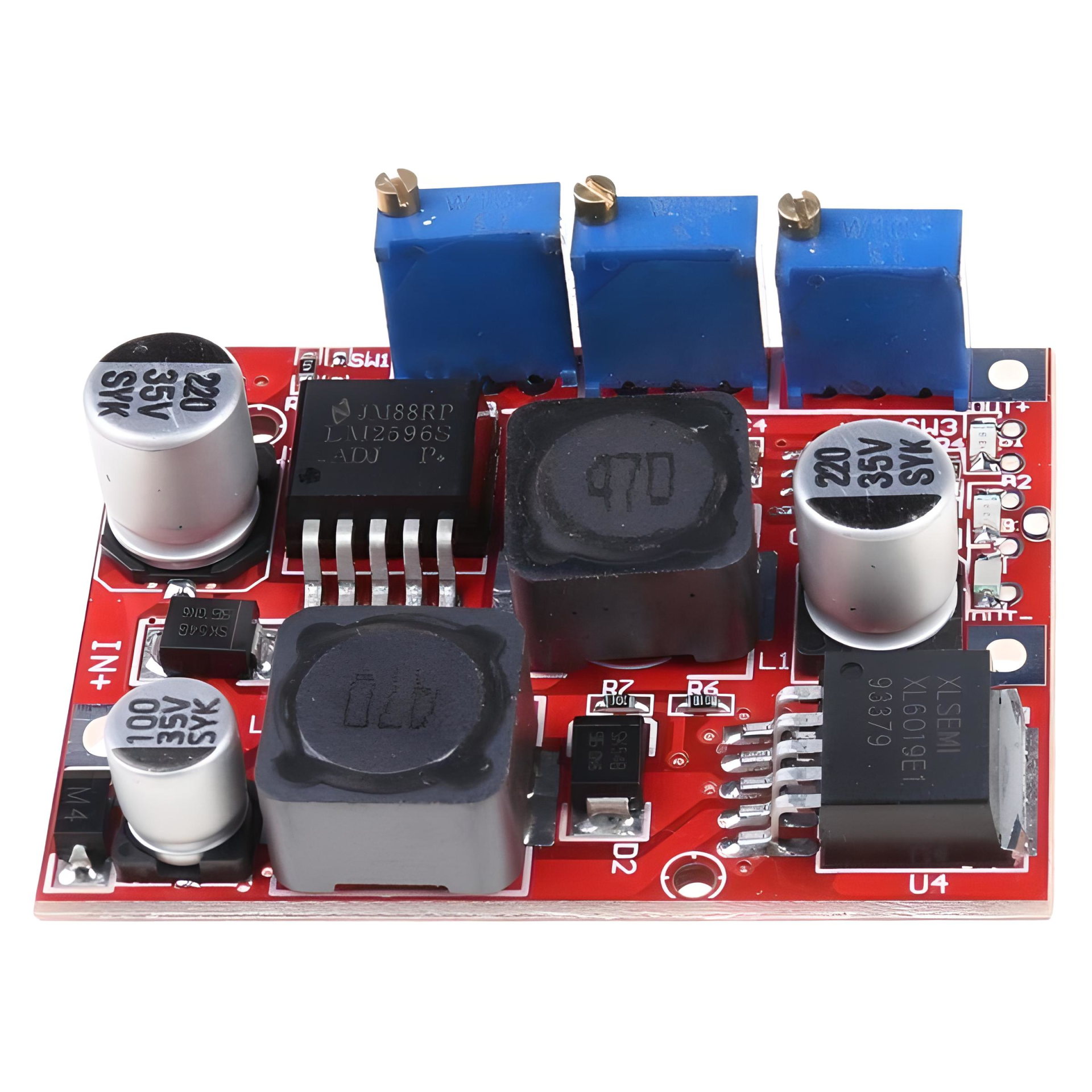 LM2596 XL6019   DC-DC AYARLI VOLTAJ YÜKSELTİCİ VE DÜŞÜRÜCÜ MODÜL
