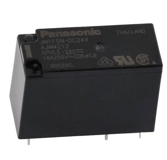 JW1FSN-DC24V RELAY GEN PURPOSE SPDT 10A 24V RÖLE