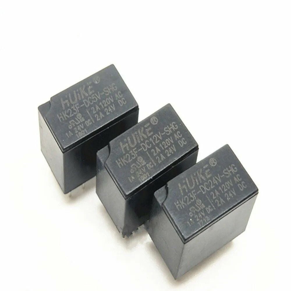 HUIKE-  HK23F-DC12V-SHG 12V 2A 12V MİNİ RÖLE