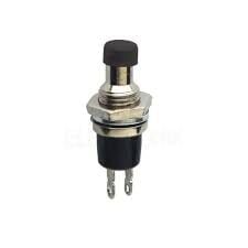 Siyah Ufak Metal Buton 10mm