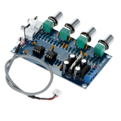 XH-M164 NE5532 4 KANALLI AMPLİFİKATÖR MODÜL - EKOLAYZER MODÜLÜ
